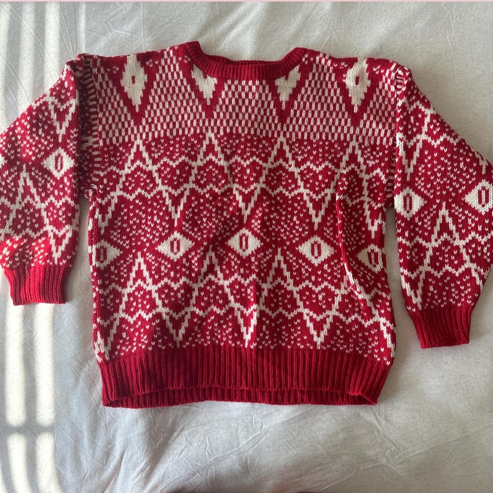 Vintage 1987 sports cb sweater